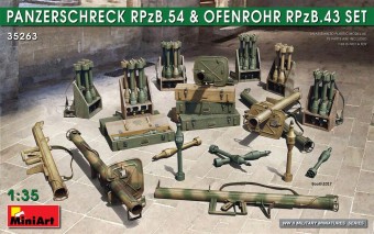 MiniArt 35263 Panzerschreck RPzB.54 & Ofenrohr RPzB.43 Set 1:35
