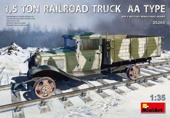 MiniArt 35265 1,5 Ton Railroad Truck AA Type 1:35