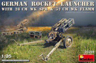MiniArt 35269 German Rocket Launcher w/28cmWK Spr&32cmWK Flamm 1:35