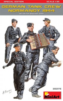 MiniArt 35275 German Tank Crew (Normandy 1944) Special Edition 1:35