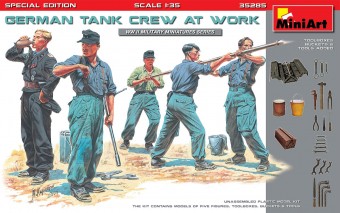 MiniArt 35285 1:35 German Tank Crew at Work. Special Edition - 5 figures