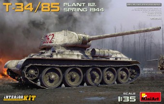 MiniArt 35294 T-34-85 Plant 112. Spring 1944. Interior Kit 1:35