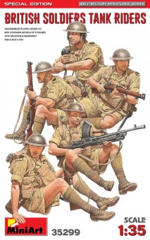 MiniArt 35299 British Soldiers Tank Riders. Special Edition 1:35