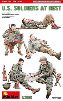 MiniArt 35318 U.S. Soldiers at Rest. Special Edition 1:35