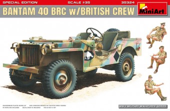 MiniArt 35324 Bantam 40 BRC w/British Crew. Special Edition 1:35