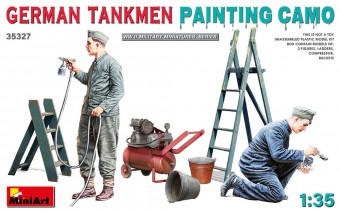 MiniArt 35327 German Tankmen. Painting Camo 1:35