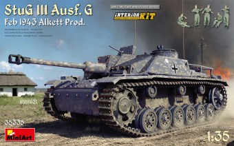 MiniArt 35335 StuG III Ausf. G Feb 1943 Alkett Prod. Interior Kit 1:35