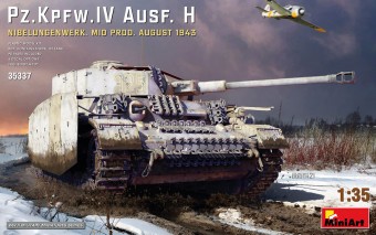 MiniArt 35337 Pz.Kpfw.IV Ausf. H Nibelungenwerk. Mid Prod. (August 1943) 1:35