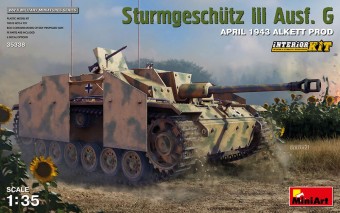 MiniArt 35338 Sturmgeschutz III Ausf. G April 1943 Alkett Prod. Interior Kit 1:35