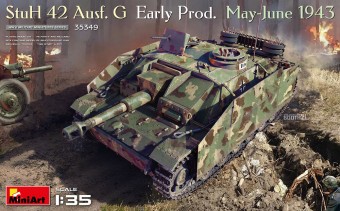 MiniArt 35349 StuH 42 Ausf. G Early Prod (May-June 1943) 1:35
