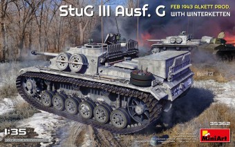 MiniArt 35362 StuG III Ausf. G Feb 1943 Alkett Prod. with Winterketten 1:35