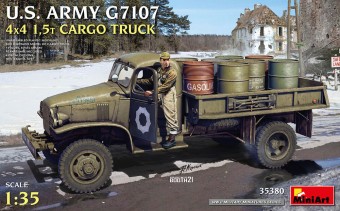 MiniArt 35380 U.S. ARMY G7107 4X4 1,5t CARGO TRUCK 1:35