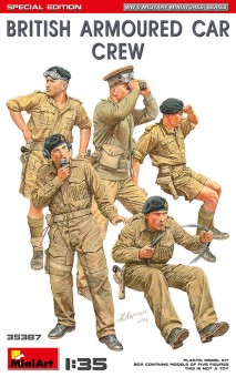 MiniArt 35387 British Armoured Car Crew.Special Edition 1:35