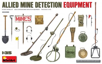 MiniArt 35390 Allied Mine Detection Equipment 1:35