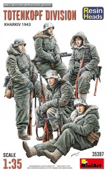 MiniArt 35397 Totenkopf Division. Kharkov 1943. Resin Heads 1:35
