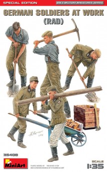 MiniArt 35408 German Soldiers at Work (RAD) Special Edition 1:35