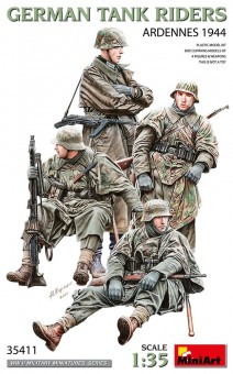 MiniArt 35411 German Tank Riders (Ardennes 1944) 1:35