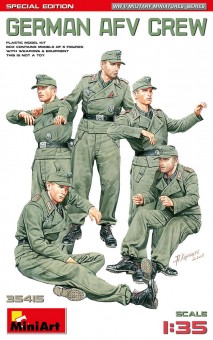 MiniArt 35415 German AFV Crew. Special Edition 1:35