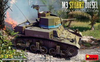 MiniArt 35417 M3 Stuart Diesel Early Prod. 1:35