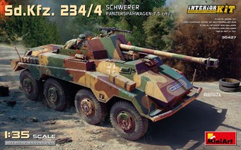 MiniArt 35427 Sd.Kfz. 234/4 Schwerer Panzerspahwagen 7,5 cm. Interior Kit 1:35