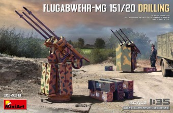 MiniArt 35438 Flugabwehr-MG 151/20 Drilling 1:35