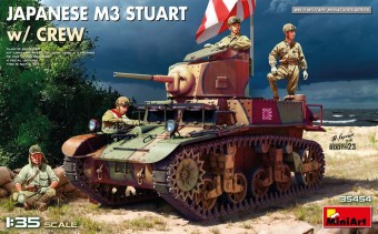 MiniArt 35454 Japanese M3 Stuart w/ Crew 1:35