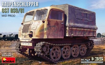 MiniArt 35480 Raupenschlepper Ost RSO/01. Mid Prod 1:35