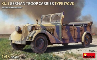 MiniArt 35486 Kfz.1 German Troop Carrier Type 170VK 1:35