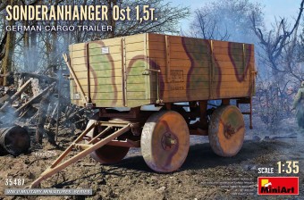 MiniArt 35487 Sonderanhanger Ost 1,5t. German Cargo Trailer 1:35
