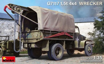 MiniArt 35490 G7117 1,5t 4x4 Wrecker 1:35