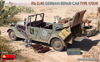 MiniArt 35495 Kfz.2/40 German Repair Car Type 170VK 1:35