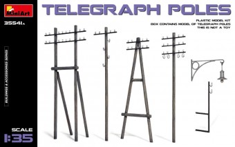 MiniArt 35541A Telegraph Poles 1:35
