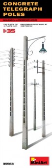 MiniArt 35563 Concrete Telegraph Poles 1:35