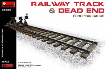 MiniArt 35568 Railway Track & Dead End (European Gauge) 1:35