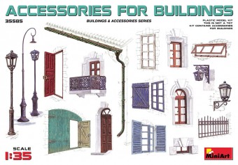 MiniArt 35585 Accessories for Buildings 1:35
