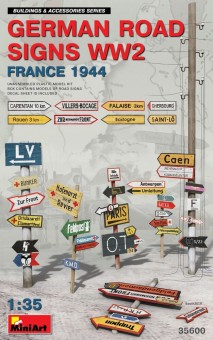 MiniArt 35600 German Road Signs WW2 (France 1944) 1:35