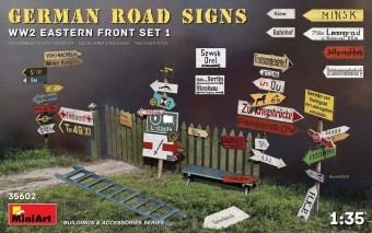 MiniArt 35602 German Road Signs WW2 (Eastern Front Set 1) 1:35