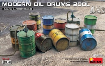 MiniArt 35615 Modern Oil Drums (200l) 1:35
