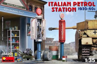 MiniArt 35620 Italian Petrol Station 1930-40s 1:35