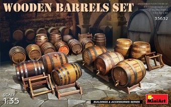 MiniArt 35632 Wooden Barrels 1:35