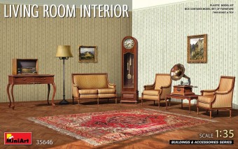 MiniArt 35646 Living Room Interior 1:35