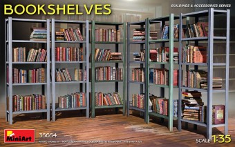 MiniArt 35654 Bookshelves 1:35