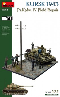 MiniArt 36062 Kursk 1943. Pz.Kpfw. IV Field Repair. Big Set 1:35