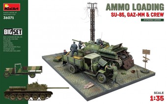 MiniArt 36071 Ammo Loading (SU-85,GAZ-MM&Crew). Big Set 1:35