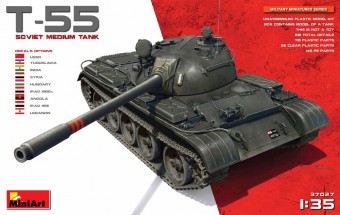 MiniArt 37027 T-55 Soviet Medium Tank 1:35