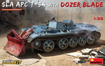 MiniArt 37028 SLA APC T-54 w/Dozer Blade. Interior Kit 1:35