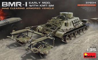 MiniArt 37034 BMR-1 Early Mod. with KMT-5M 1:35