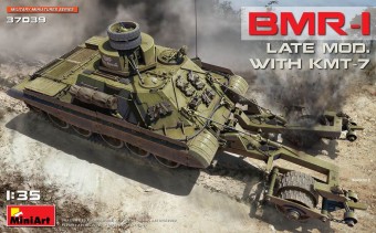 MiniArt 37039 BMR-1 Late Mod. with KMT-7 1:35