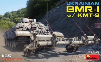 MiniArt 37043 Ukrainian BMR-1 w/KMT-9 1:35