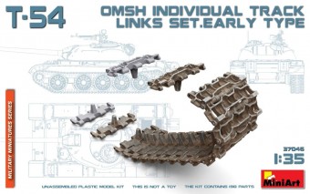 MiniArt 37046 T-54 OMSh Individual Track Links Set.Early Type 1:35
